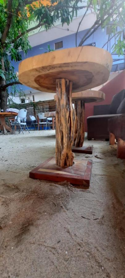 Hostel Cafe El Pescador Пуэрто-Эскондидо Экстерьер фото